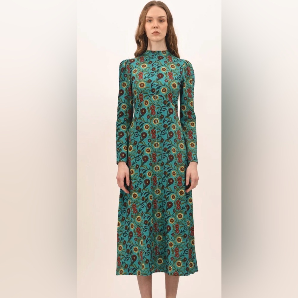 NWOT Celina Moon Wildbloom Maxi Dress - Picture 4 of 5